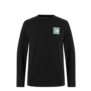 M BREEZE L/S TEE GRAPHIC
