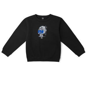 TEEN ESSENTIAL FLEECE 60Y CREW GRAPHIC